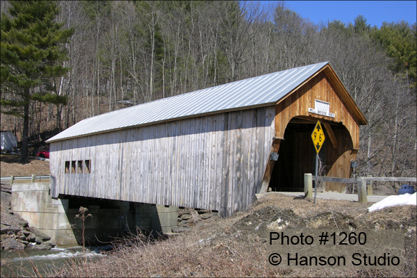 Tunbridge, VT - Mill Bridge - Spring